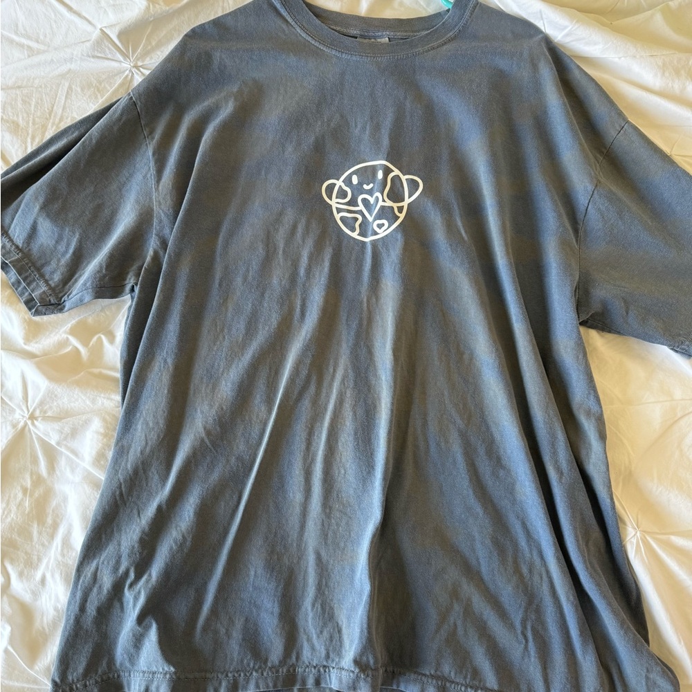 Custom Tie Dye Design “Earth Love” Tee